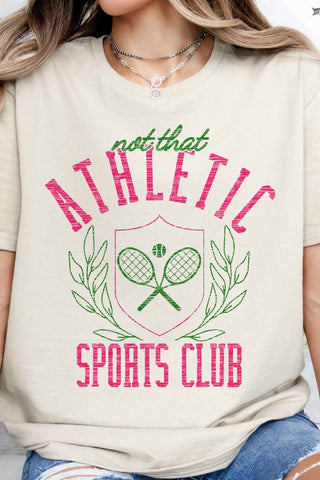 Not That Athletic Sports Club Graphic Tee