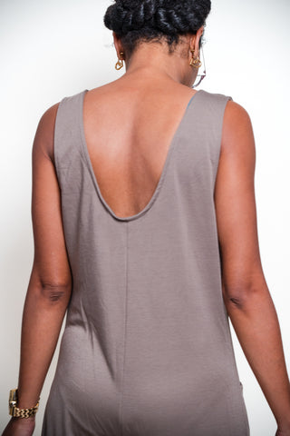 Scoop Neck Jumpsuit